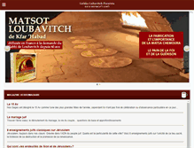 Tablet Screenshot of lichkalubavitch.org